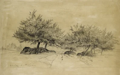 Recto: Chailly, c. 1859